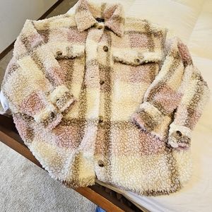 Fuzzy shacket